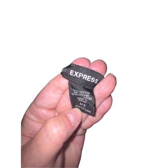 Express Strapless Denim Bodycon Midi Dress Blue Size 1/2 Women's Fashion - Picture 6 of 6